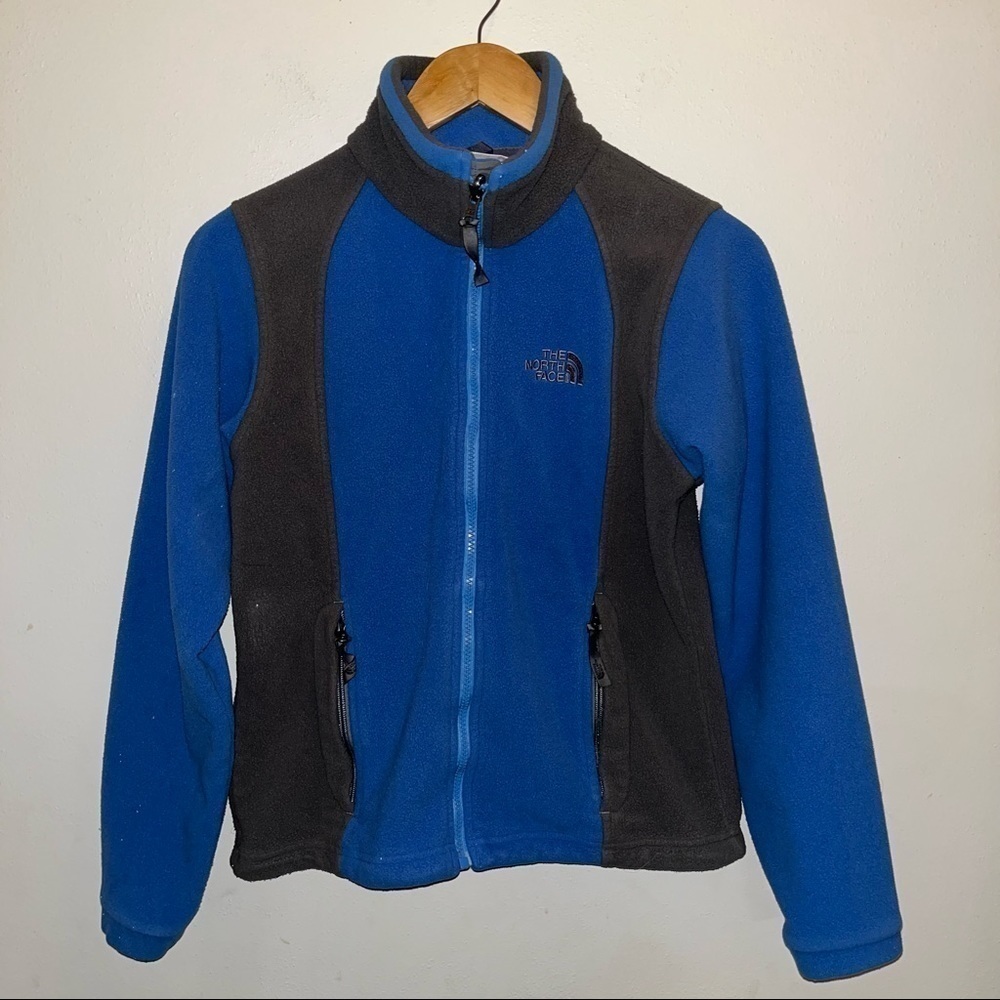 The North Face Fill Zip Up Blue Fleece Jacket Women’s Size Small